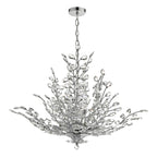 Cordelia 9 Light Pendant Polished Chrome & Crystal<br>Polished Chrome