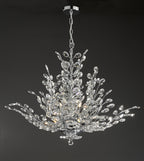 Cordelia 9 Light Pendant Polished Chrome & Crystal<br>Polished Chrome