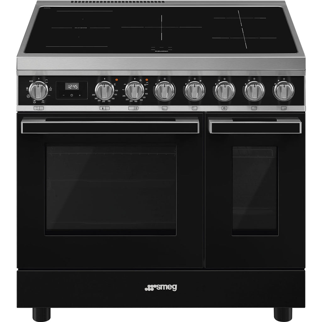 Smeg CPF92I Portofino Induction Twin Oven Range Cooker