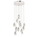 Crystal 12 Light Cluster Pendant Polished Chrome & Crystal<br>Crystal