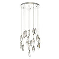 Crystal 18 Light Cluster Pendant Polished Chrome & Crystal<br>Crystal