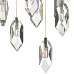 Crystal 18 Light Cluster Pendant Polished Chrome & Crystal<br>Crystal