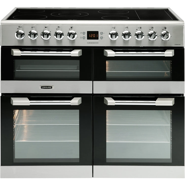 Leisure Cuisinemaster CS100C510X 100cm Electric Range Cooker with Ceramic Hob - Stainless Steel