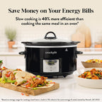 CrockPot CSC113 Digital 3.5L Slow Cooker - Black