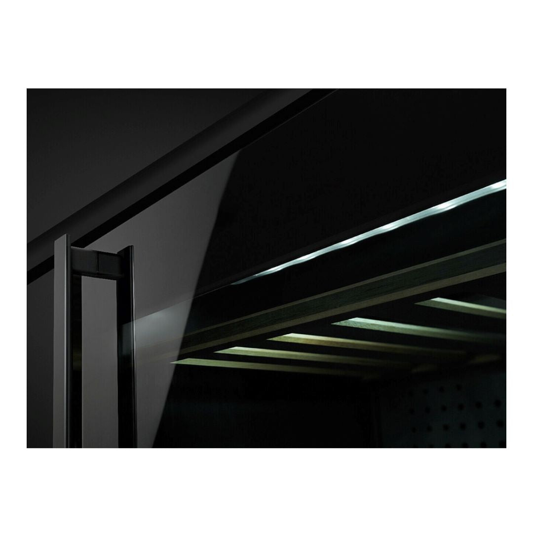 Smeg CVI638RN3 Dolce Stil Novo Under Counter Wine Cooler with Right Hand Hinge Eclipse Glass