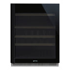 Smeg CVI638RN3 Dolce Stil Novo Under Counter Wine Cooler with Right Hand Hinge Eclipse Glass