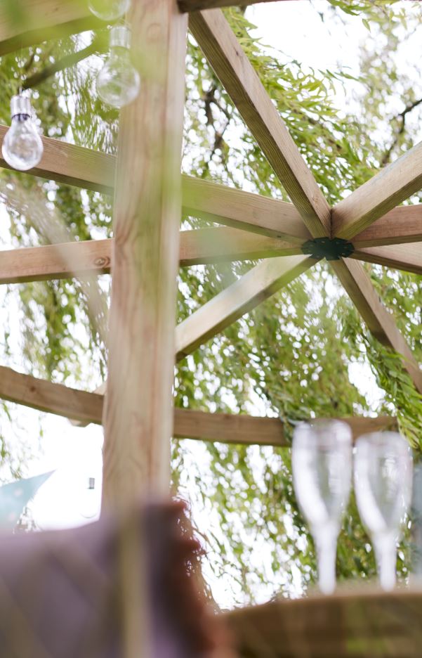 Grange PKITCRAG Timber Carousel Pergola 2.7m - Green