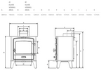 Stovax County 3 Fuel Stove
