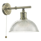 Dara Wall Light Antique Brass & Glass<br>Antique Brass