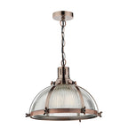 Debut 1 Light Pendant Brushed Antique Copper<br>Antique Copper