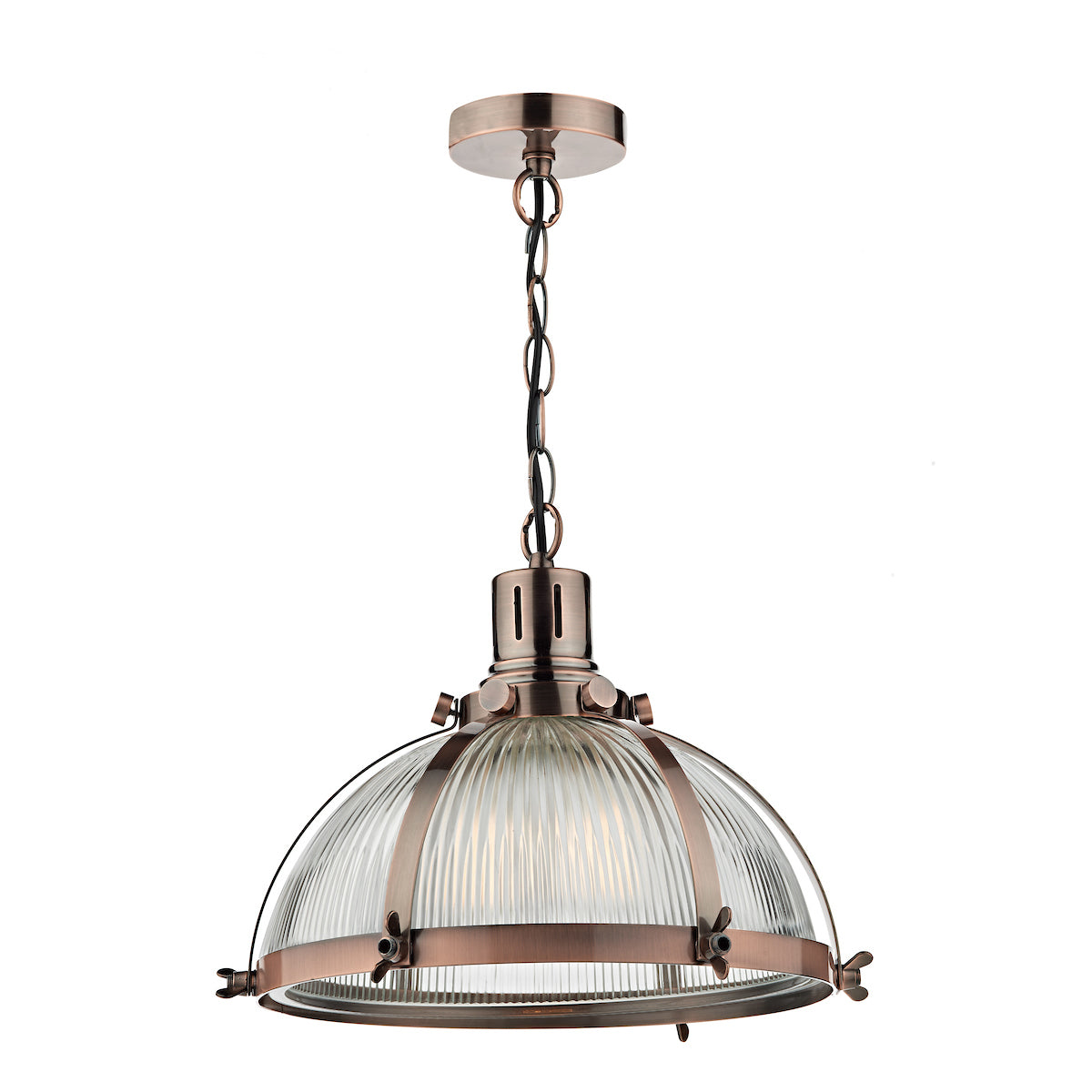 Debut 1 Light Pendant Brushed Antique Copper<br>Antique Copper