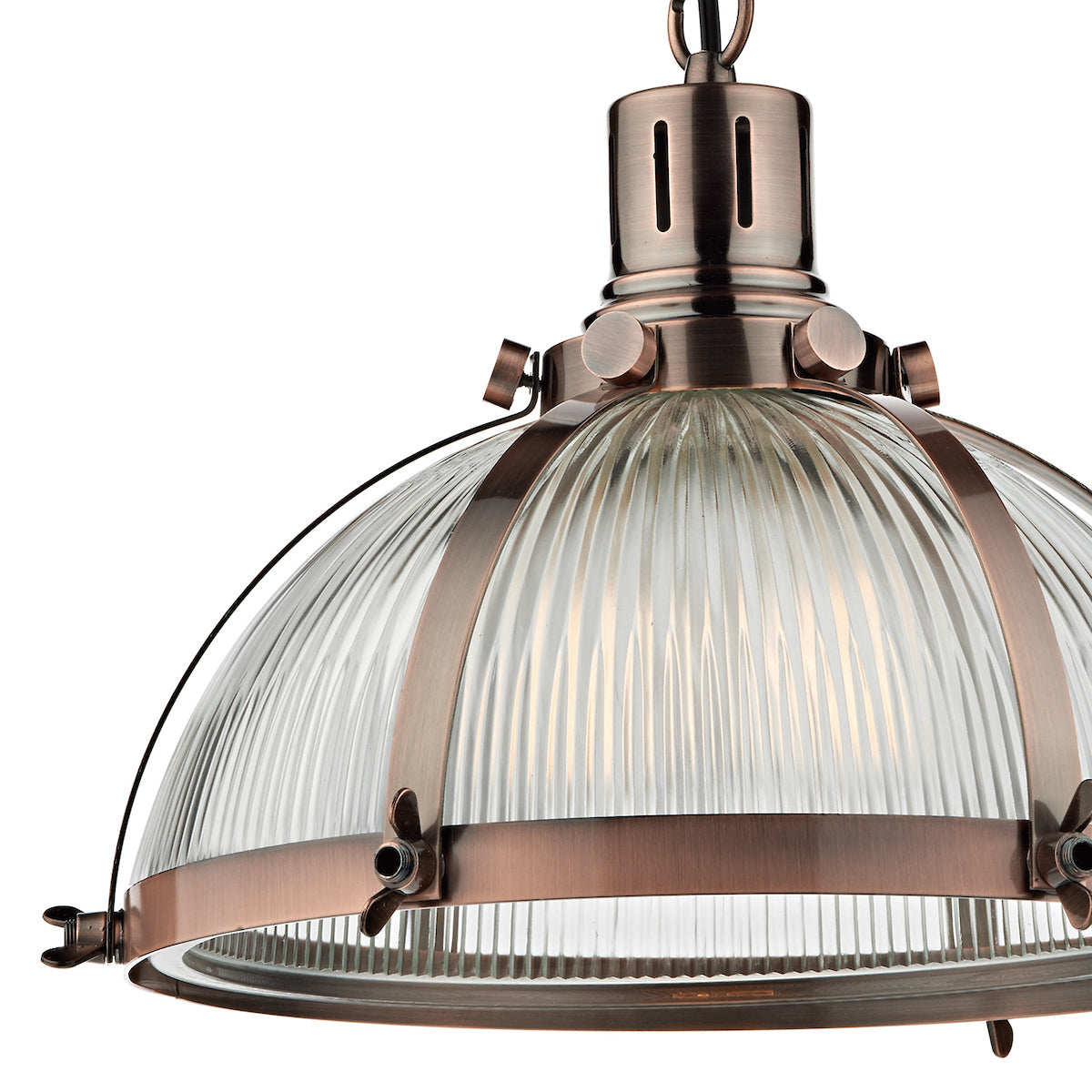 Debut 1 Light Pendant Brushed Antique Copper<br>Antique Copper