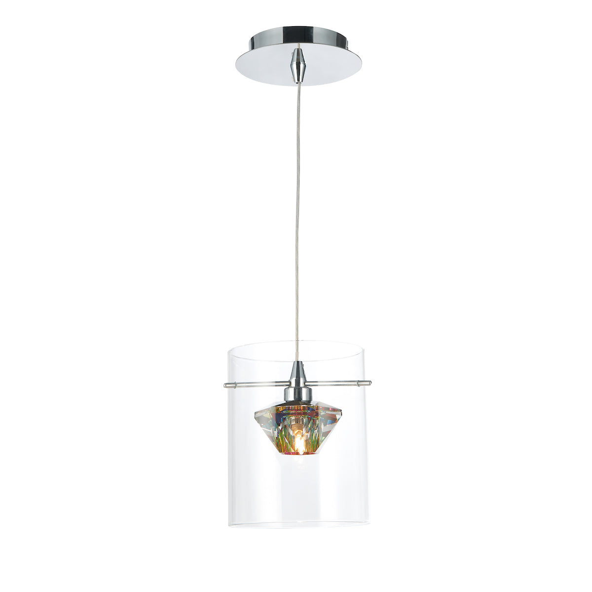 Degas Taupe Faux Silk Tapered Drum Shade 40cm<br>Taupe