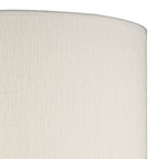 Delta Ivory Cotton Drum Shade 38cm<br>Ivory