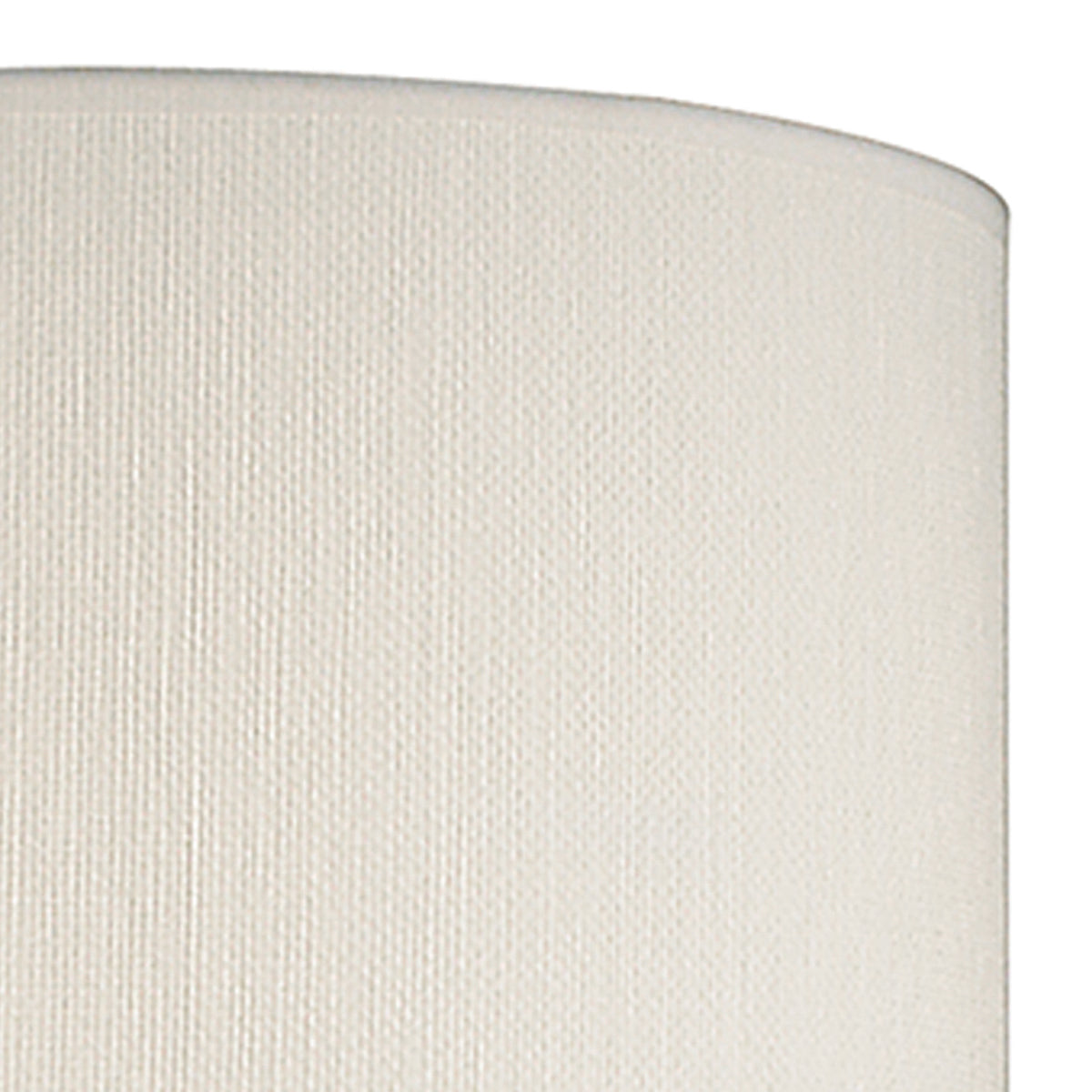 Delta Ivory Cotton Drum Shade 38cm<br>Ivory