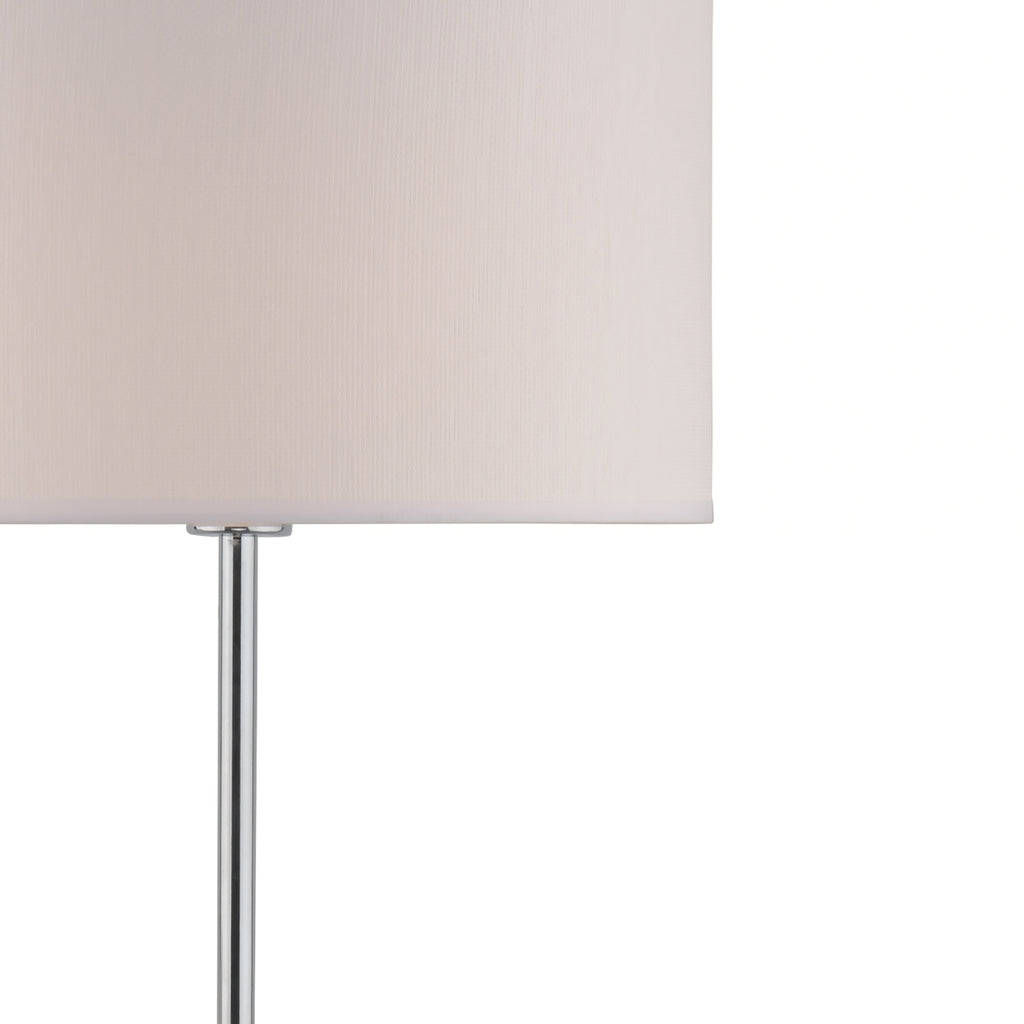 Delta Floor Lamp Polished Chrome With Shade <br>Polished Chrome