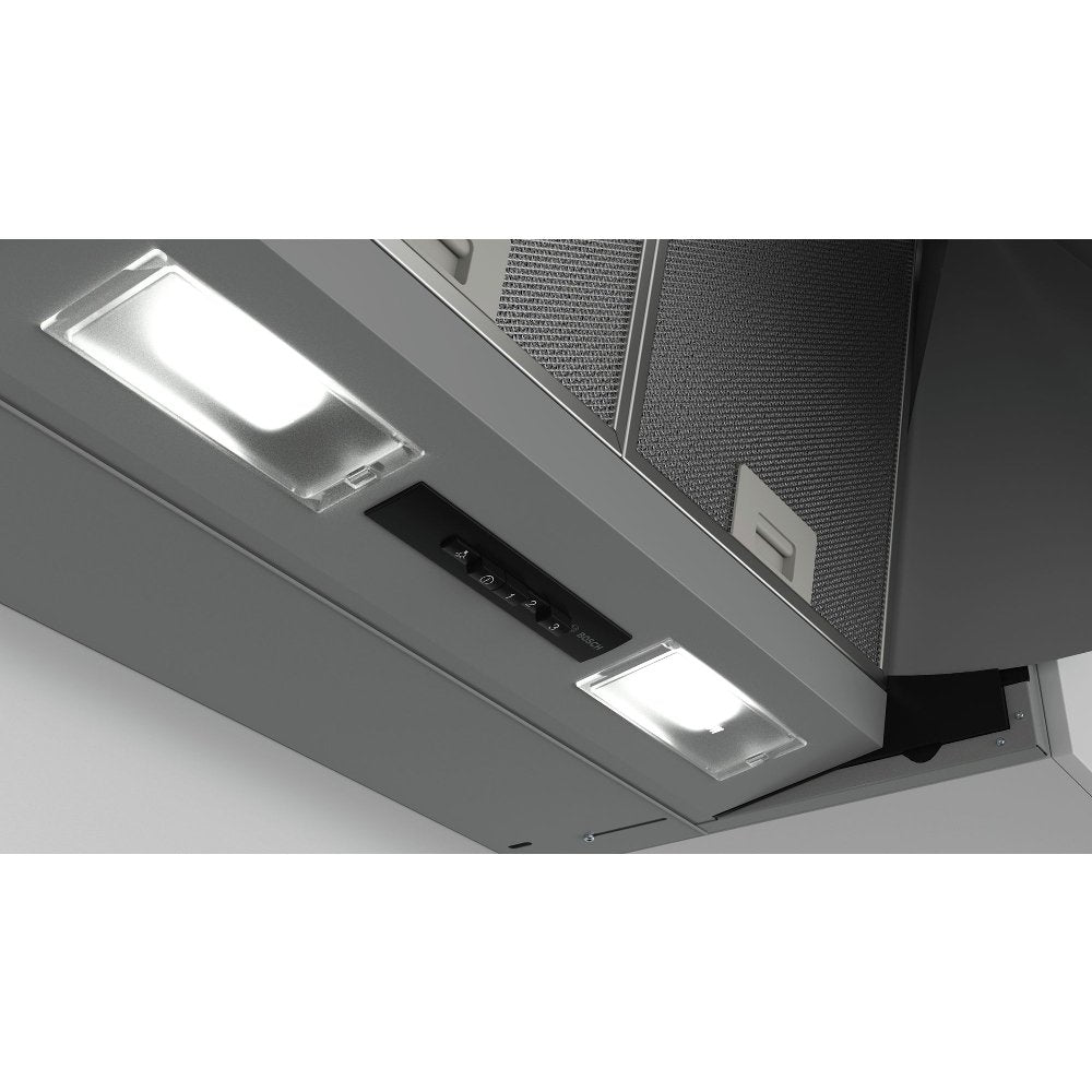Bosch Series 2 DEM66AC00B 60cm Integrated Cooker Hood - Silver