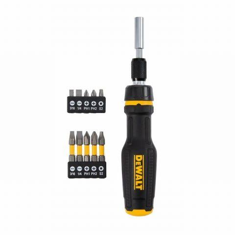 Dewalt Full Fit Telescoping Multi bit Ratcheting Screwdriver