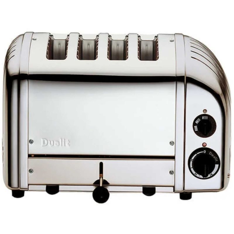 Dualit 40378 4-Slice Classic 2200W Toaster - Polished Stainless Steel