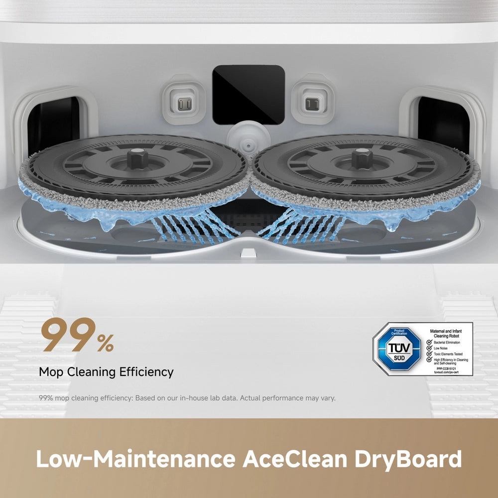 Dreame RLL51SE_WH Ultra AE Smart Robot Vacuum with Mop - White
