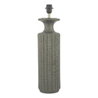 Dugan Table Lamp Black Volcanic Glaze Base Only<br>Black Volcanic Glaze