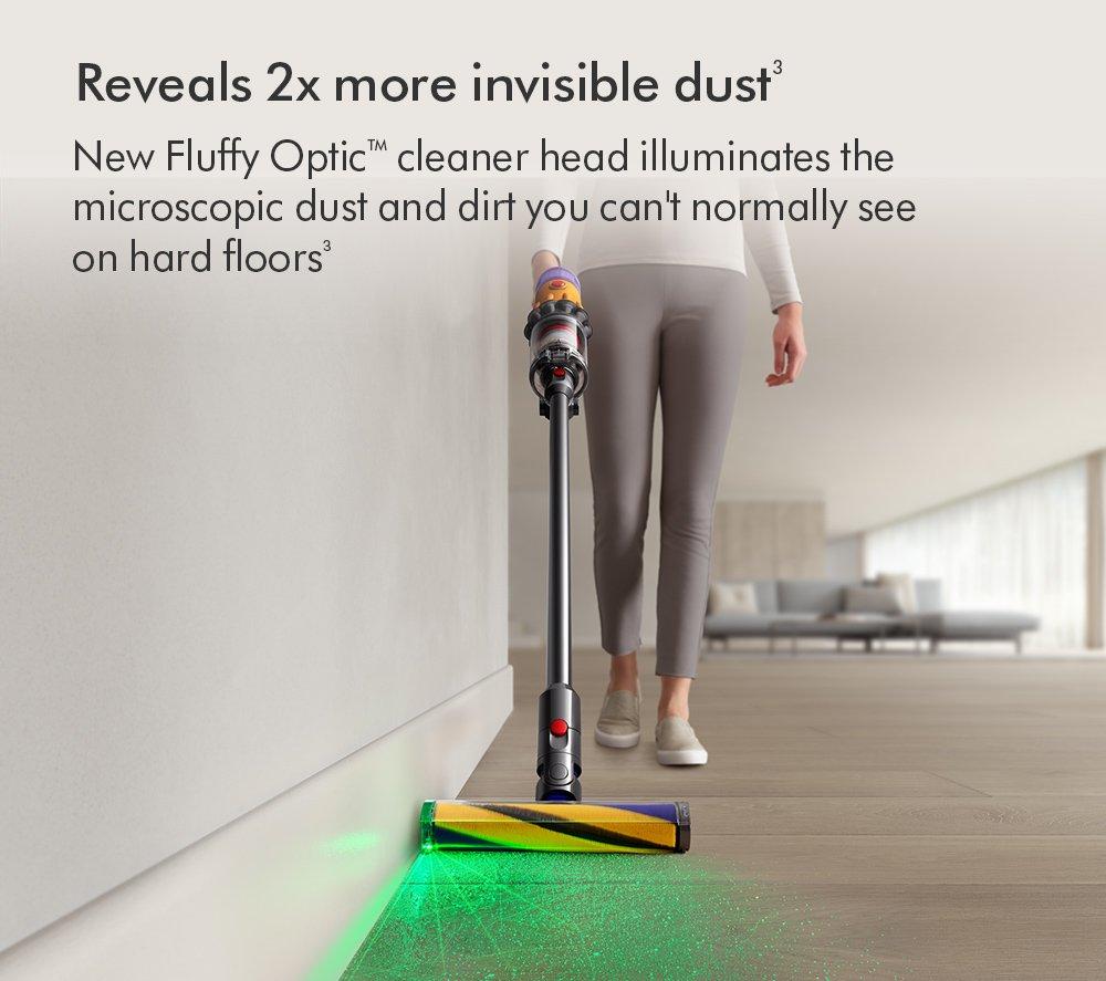 Dyson V12-2023 Cordless Stick Vacuum - 60 Minutes Run Time - Nickel