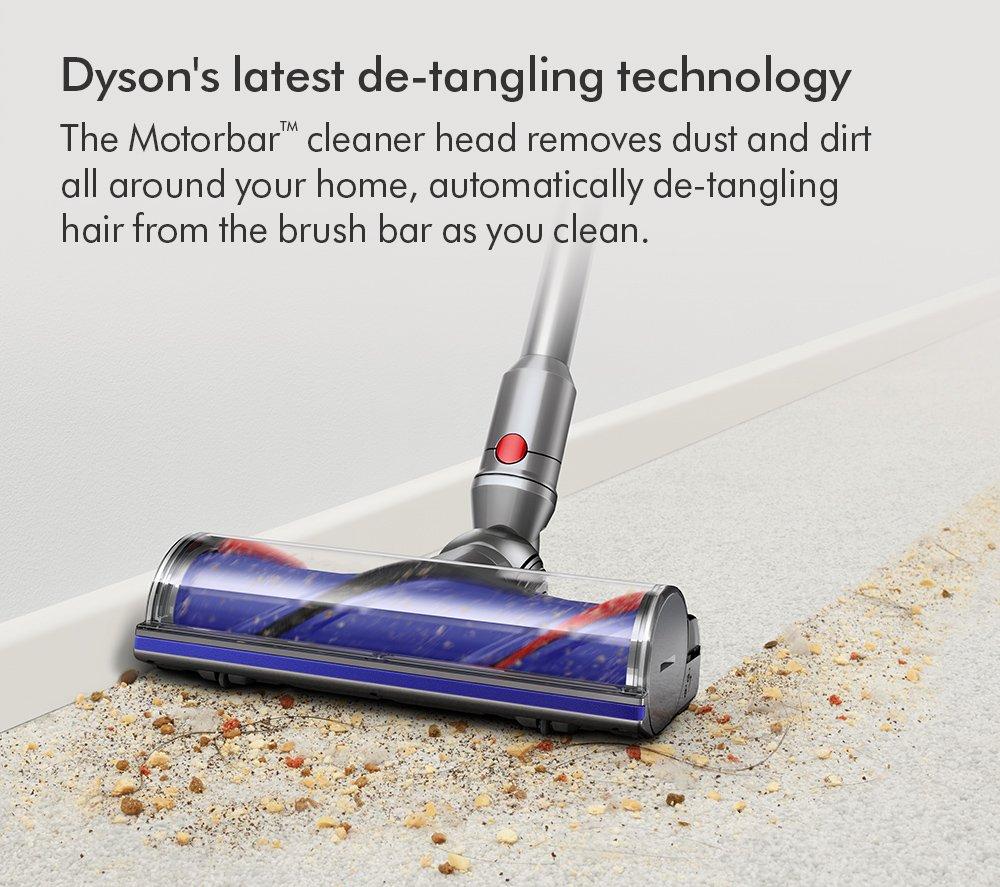 Dyson V12-2023 Cordless Stick Vacuum - 60 Minutes Run Time - Nickel