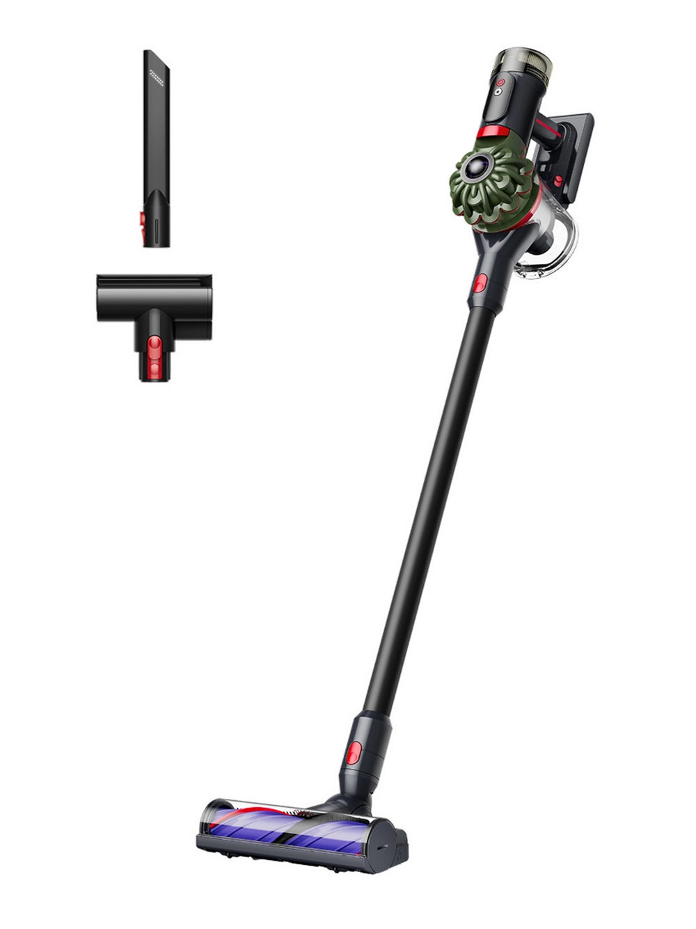 Dyson V8CYCLONE (226564-01) 60 Min Run Time Cordless Vacuum - Black/Green