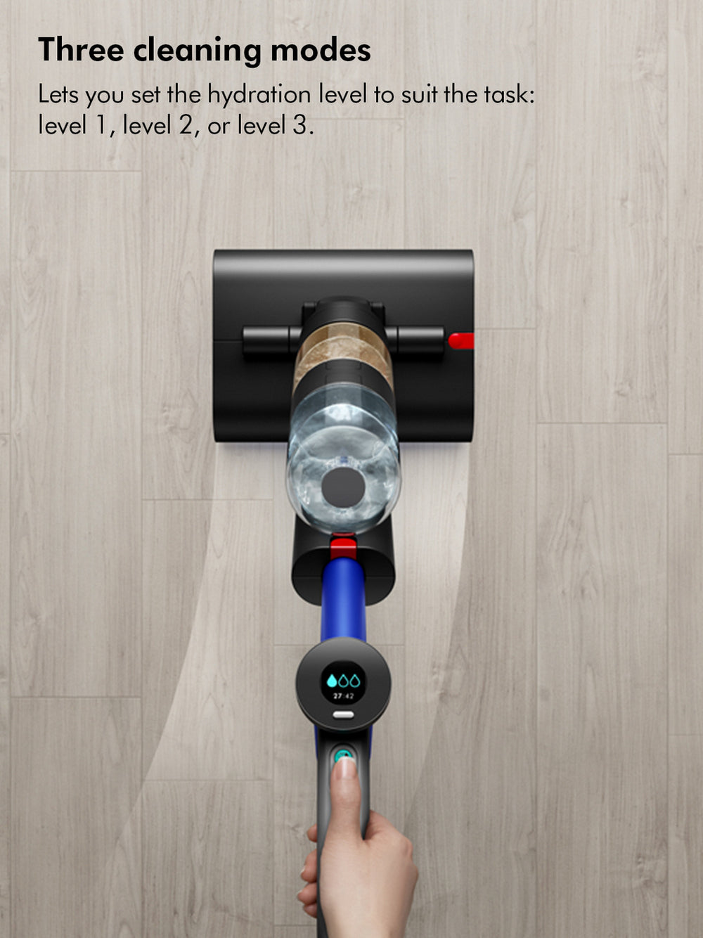 Dyson WASHG1 Hard Floor Cleaner - 35 Minutes Run Time - Black/Blue