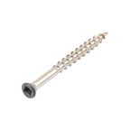 New Tech Wood Screws Pack of 100 - Light Grey