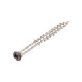 New Tech Wood Screws Pack of 100 - Walnut