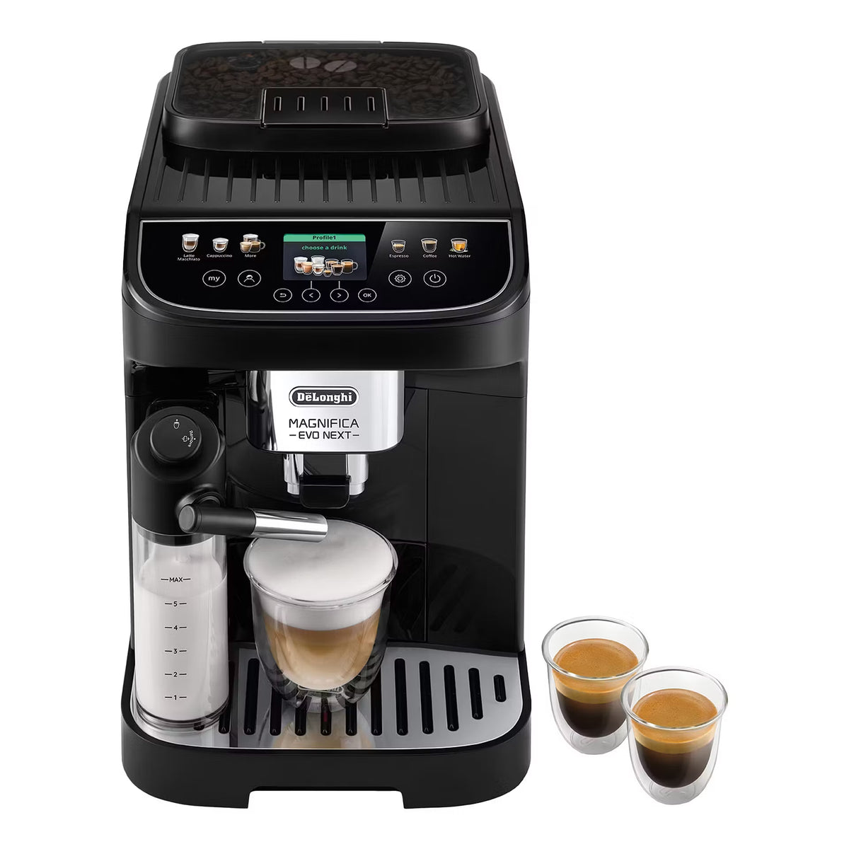 Delonghi ECAM310.60.B Magnifica Evo Next Bean to Cup Coffee Machine – BLACK