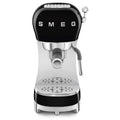 Smeg 50's Style Retro ECF02BLUK Espresso Coffee Machine - Black