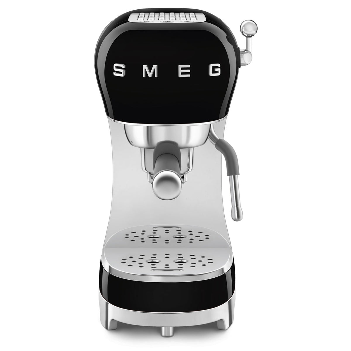 Smeg 50's Style Retro ECF02BLUK Espresso Coffee Machine - Black