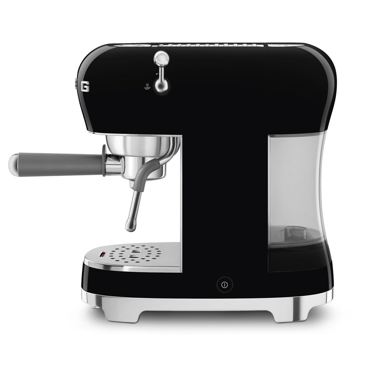 Smeg 50's Style Retro ECF02BLUK Espresso Coffee Machine - Black