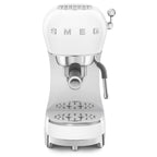 Smeg 50's Style Retro ECF02WHUK Espresso Coffee Machine - White