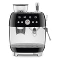 Smeg 50's Style Retro EGF03BLUK Espresso Coffee Machine - Black