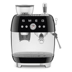 Smeg 50's Style Retro EGF03BLUK Espresso Coffee Machine - Black