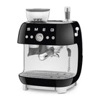 Smeg 50's Style Retro EGF03BLUK Espresso Coffee Machine - Black