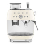 Smeg 50's Style Retro EGF03CRUK Espresso Coffee Machine - Cream