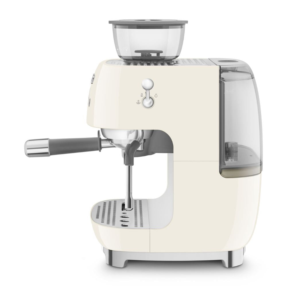 Smeg 50's Style Retro EGF03CRUK Espresso Coffee Machine - Cream