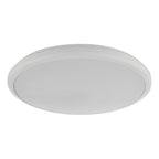 Emmett Bathroom Flush White Acrylic IP44 LED White