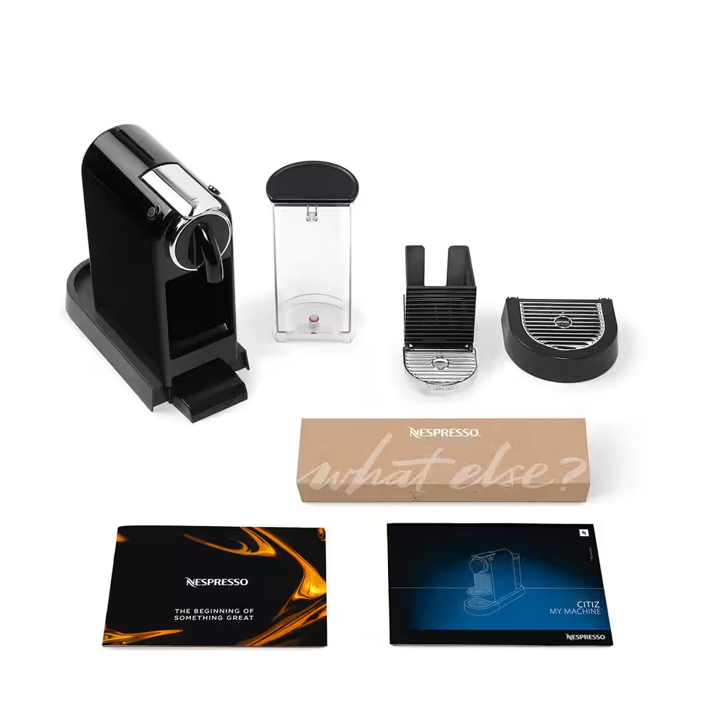 Delonghi EN167.B Nespresso CitiZ Capsule Espresso Coffee Machine - Black