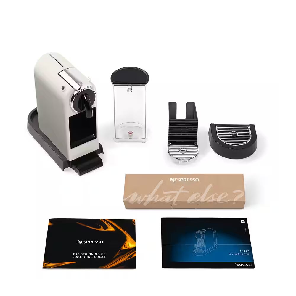 Delonghi EN167.W Nespresso CitiZ Capsule Espresso Coffee Machine - White