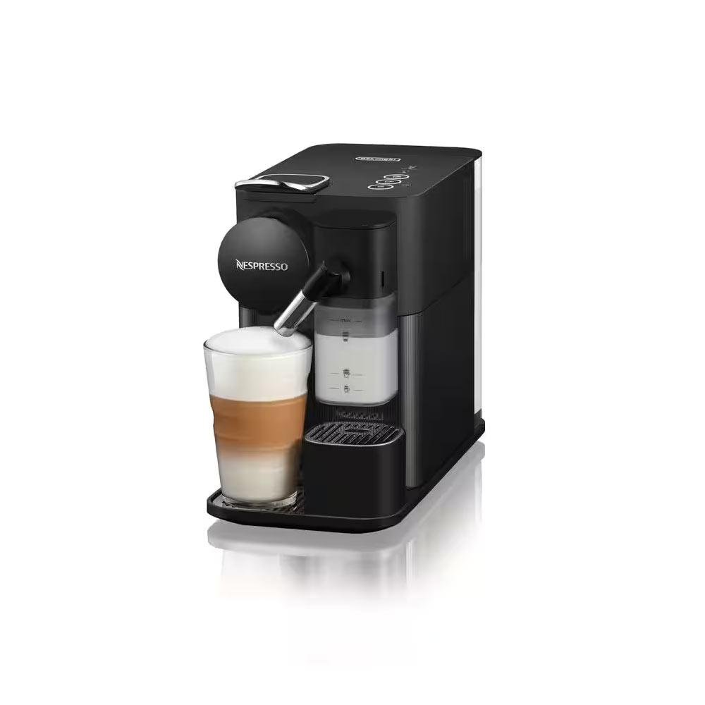 Delonghi EN510.B Nespresso Lattissima One Capsule Coffee Machine with Milk Frothing - Black
