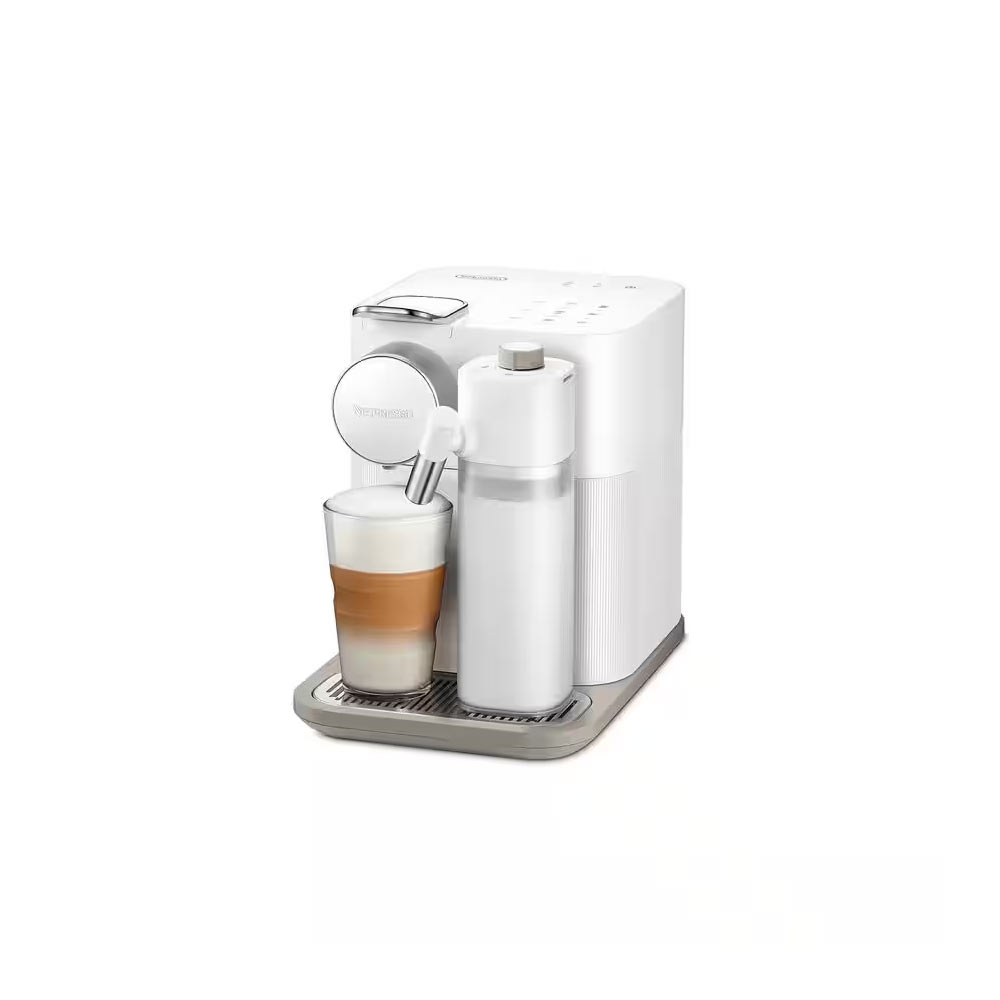 Delonghi EN640.W Nespresso Gran Lattissima Capsule Coffee Machine with Milk Frothing - White