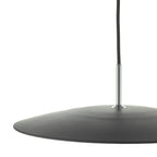 Enoch Pendant Matt Black & Stainless Steel LED<br>Matt Black