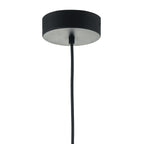 Enoch Pendant Matt Black & Stainless Steel LED<br>Matt Black