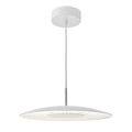 Enoch Pendant White Stainless Steel LED<br>Matt White