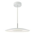 Enoch Pendant White Stainless Steel LED<br>Matt White